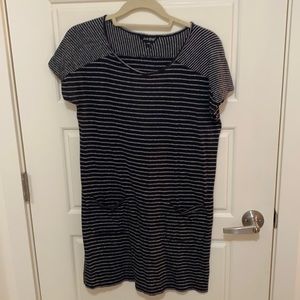 Striped t-shirt dress